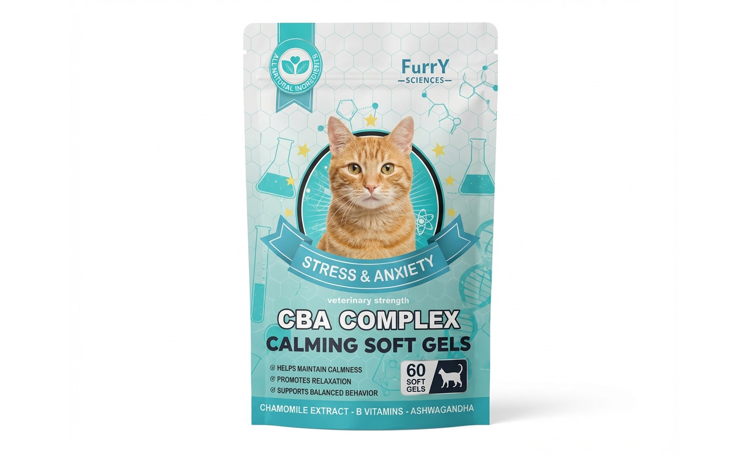 Calming Soft Gels for Cats